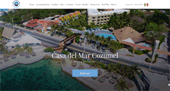 Desktop Screenshot of casadelmarcozumel.com